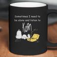 Official Sometimes I Need To Be Alone And Listen To Korn Snoopy Shirt Coffee Mug