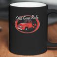 Old Guys RuleShirt For Men | Red Truck | Charcoal Coffee Mug