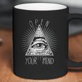 Open Your Mind Illuminati Coffee Mug