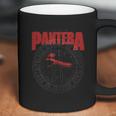 Pantera Official Vulgar Display Of Power Circle Coffee Mug