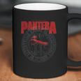 Pantera Vulgar Display Of Power Circle Coffee Mug