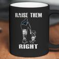 Panthers Dad And Daughter Raise Them Right Coffee Mug