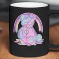 Pastel Goth Teddy Bear Japanese Anime Kawaii Menhera Men Women T-Shirt Graphic Print Casual Unisex Tee Coffee Mug