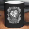 Personal Stalker Keeshond Dog Follow You Everywhere Coffee Mug