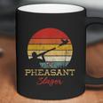 Pheasant Slayer Flying Bird Hunter Shooting Hunting Coffee Mug