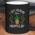 Pineapple Funny Marijuana Lover Gift Coffee Mug