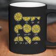 Pizza Salami Cheese Quick Math Fractions Math Teacher Coffee Mug