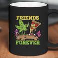 Pizza Weed Friends Forever Coffee Mug