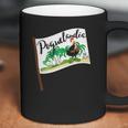 Poguelandia Flag With Chicken In Coconut Bra Coffee Mug