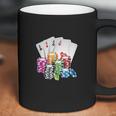 Poker King Queen Card Casino Chip Gambling Coffee Mug