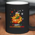 Pooh Bear Happy Hallothanksmas Coffee Mug