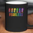 Pride Yoshi Fearless Rainbow Line Up Coffee Mug