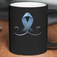 Prostate Awareness Ribbon Mustache Coffee Mug