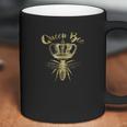 Queen Bee Vintage Crown Bee Lover Gift Faux Gold Coffee Mug