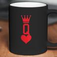 Queen Of Hearts Gift Playing Card Halloween Costume Coffee Mug