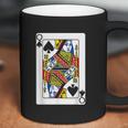 Queen Of Spades Playing Card Coffee Mug