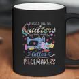 Quilting Blessed Are Piecemakers Gifts For Quilters Coffee Mug