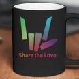 Rainbow Share The Love T-Shirt Coffee Mug