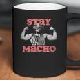 Randy Macho Man Savage Stay Macho Coffee Mug