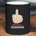 Recall Newsom Recall Gavin Newsom Middle Finger Coffee Mug