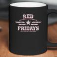 Red Fridays Star And Stripes Remember Everyone Deployed Coffee Mug