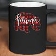 Red Plaid Mama Bear Buffalo Mom Coffee Mug