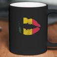 Reggae Kissing Lips Flag Rastafari Rasta Coffee Mug