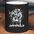 Retro Airwolf Mono Art Coffee Mug