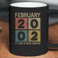 Retro Born In 2002 Limited Edition 19Th Bday 19 Years Old Coffee Mug