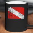 Retro Diver Down Flag Vintage Style Scuba Coffee Mug