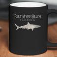 Retro Fort Myers Beach Fl Shark Coffee Mug