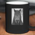 Retro Graphic Horse Head Mono Picture Coffee Mug