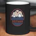 Retro Mountain &Ampamp Bird - Bozeman Montana T-Shirt Coffee Mug