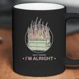 Retro Sarcastic Dumpster Fire 80S Aesthetic Pastel Goth Coffee Mug