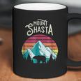 Retro Vintage Mount Shasta California Mountains Bear Coffee Mug