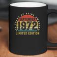 Retro Vintage September 1972 49 Years Old 49Th Birthday Gift Coffee Mug