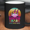 Retro Vintage Sister Shark Doo Doo Doo Coffee Mug