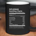 Rifleman Nutrition Facts Funny Coffee Mug