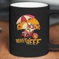 Roast Beef Funny Cow Sunbathing On The Beach Coffee Mug