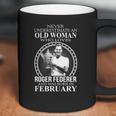 Roger Federer Old Woman February Coffee Mug