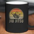 Lets Roll Jiu Jitsu Hand Vintage Sunset Funny Gift Idea Coffee Mug