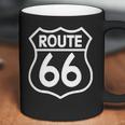 Route 66 Stampa Bianca Starda America Sport T-Shirt Coffee Mug