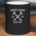 Mens Mens West Ham United Hammers 1895 Distressed Coffee Mug