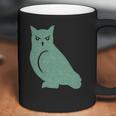 Sage Green Owl Silhouette Artwork Coffee Mug