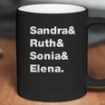 Sandra Ruth Sonia Elena Supreme Court Women Coffee Mug