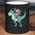 Santa Dinosaur Pandemic Coffee Mug