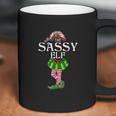 The Sassy Elf Christmas Matching Family Group Coffee Mug