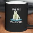 Save The Polar Bears Anti Climate Change Polar Bear Coffee Mug