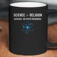 Science Is Greater Than Religion Sarcastic Atheist Coffee Mug