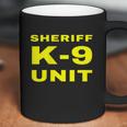 Sheriff K9 Unit Front And Back Print K9 Police Dog Handler Graphic Design Printed Casual Daily Basic Coffee Mug